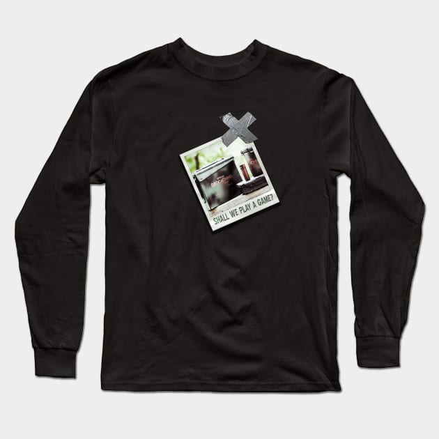 Geocaching: Shall We Play A Game Long Sleeve T-Shirt by RedRock_Photo